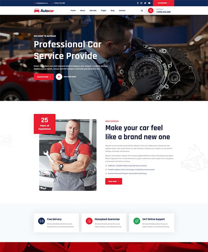 Build website marketing style 3