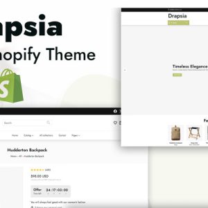 Drapsia -  Minimilistic Fashion Shopify Theme