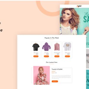 Stylish - Fashion E-commerce WordPress FSE Theme