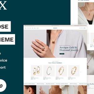 Brijox - A Luxurious Jewelry Shopify Theme