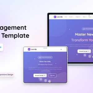 LearnBe - Learning Management System HTML Template